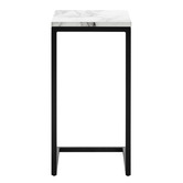 Temple &amp; Webster Boras Faux Marble Side Table