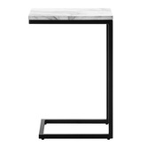 Temple &amp; Webster Boras Faux Marble Side Table