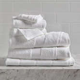 Temple &amp; Webster 6 Piece Bay Cotton Bathroom Towel Set