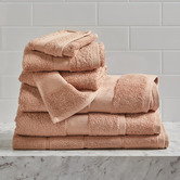 Temple &amp; Webster 6 Piece Bay Cotton Bathroom Towel Set