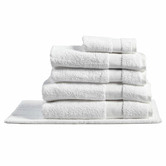 Temple &amp; Webster 6 Piece Bay Cotton Bathroom Towel Set