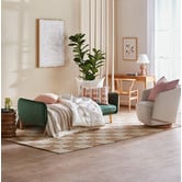Temple &amp; Webster Zara Terracotta Table Lamp