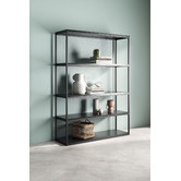 Temple &amp; Webster Black Boras Bookshelf