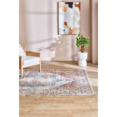 Temple &amp; Webster Multi-Coloured Maja Vintage-Style Area Rug