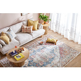 Temple &amp; Webster Multi-Coloured Maja Vintage-Style Area Rug