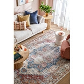 Temple &amp; Webster Multi-Coloured Maja Vintage-Style Area Rug