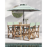 Temple &amp; Webster Belize Wooden Outdoor Director's Chairs