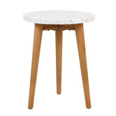 Temple &amp; Webster Massimo Terrazzo Side Table