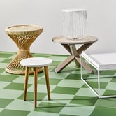 Temple &amp; Webster Massimo Terrazzo Side Table