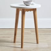 Temple &amp; Webster Massimo Terrazzo Side Table