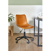 Temple &amp; Webster 120cm Carnegie Office Desk &amp; Phoenix Chair Set