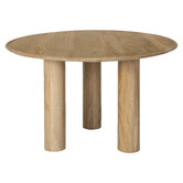 Temple &amp; Webster Clover Mango Wood Dining Table