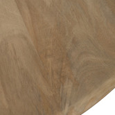 Temple &amp; Webster Clover Mango Wood Dining Table
