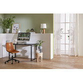 Temple &amp; Webster 120cm Carnegie Office Desk &amp; Phoenix Chair Set