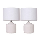 Temple &amp; Webster 37cm Darcy Ceramic Table Lamps