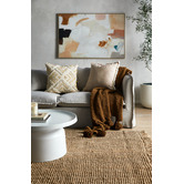 Temple &amp; Webster Natural Montie Fringe Hand-Woven Jute Rug