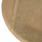 Temple &amp; Webster Clover Mango Wood Side Table