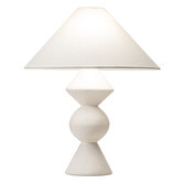 Temple &amp; Webster 50cm Zahli Cement Table Lamp