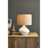 Temple &amp; Webster Adley Terracotta Table Lamp