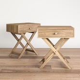 Temple &amp; Webster Twin Lakes Bedside Tables