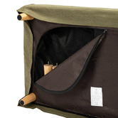 Temple &amp; Webster Jude Slipcover Ottoman