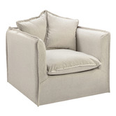 Temple &amp; Webster Removable Slipcover Set for Montauk Armchair