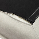 Temple &amp; Webster Montauk Slipcover Ottoman