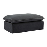 Temple &amp; Webster Montauk Slipcover Ottoman