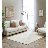 Temple &amp; Webster Haven 3 Seater Upholstered Sofa