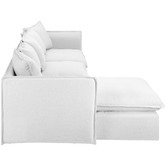 Temple &amp; Webster Removable Slipcover Set for Montauk 3 Seater Reversible Chaise Sofa