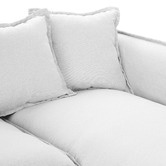 Temple &amp; Webster Removable Slipcover Set for Montauk 3 Seater Reversible Chaise Sofa
