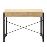 Temple &amp; Webster Beesly Desk &amp; Deluxe Eames Replica Office Chair Set
