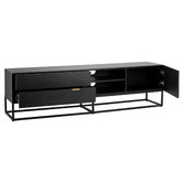 Temple &amp; Webster Black Melis Entertainment Unit