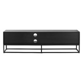 Temple &amp; Webster Black Melis Entertainment Unit