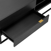 Temple &amp; Webster Black Melis Entertainment Unit