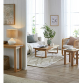 Temple &amp; Webster Haven 3 Seater Upholstered Sofa