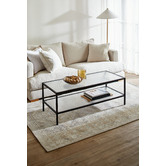 Temple &amp; Webster Haven 3 Seater Upholstered Sofa