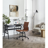 Temple &amp; Webster Black Torsby Office Writing Desk