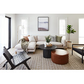 Temple &amp; Webster Terry 3 Seater Sofa with Chaise