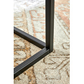 Temple &amp; Webster Boras Faux Marble Console Table &amp; Side Table Set