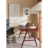 Temple &amp; Webster Walnut Torsby Office Writing Desk