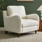 Temple &amp; Webster Adelaide Boucl&eacute; Armchair