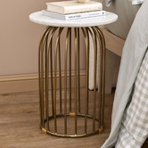 Temple &amp; Webster Sarah Marble Side Table
