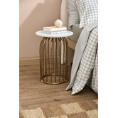 Temple &amp; Webster Sarah Marble Side Table