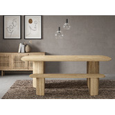 Temple &amp; Webster Anika Mango Wood Dining Bench
