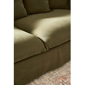 Temple &amp; Webster Removable Slipcover Set for Montauk 3 Seater Sofa