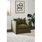 Temple &amp; Webster Removable Slipcover Set for Montauk Armchair
