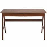 Temple &amp; Webster Torsby Office Writing Desk &amp; Windsor Chair Set