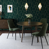 Temple &amp; Webster Brahms Velvet Dining Chairs