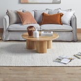 Temple &amp; Webster Bowie Textured Plush Hand-Woven Wool Rug